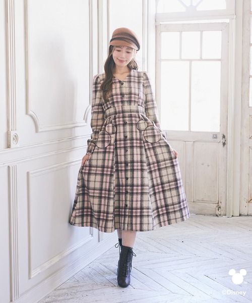 Disney(ディズニー)の「ミッキー/チェックコート(その他アウター・レディース・ブラック系その他3/ブラウン系その他4・FREE)」の19枚目の写真