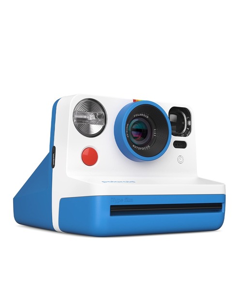 POLAROID(ポラロイド)の「Polaroid/ポラロイド インスタントカメラ Polaroid Now 第2世代/Generation2 - Blue 009073(カメラ/カメラグッズ・メンズ・ホワイト×ブルー・FREE)」の2枚目の写真