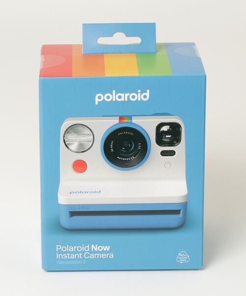 POLAROID(ポラロイド)の「Polaroid/ポラロイド インスタントカメラ Polaroid Now 第2世代/Generation2 - Blue 009073(カメラ/カメラグッズ・メンズ・ホワイト×ブルー・FREE)」の11枚目の写真