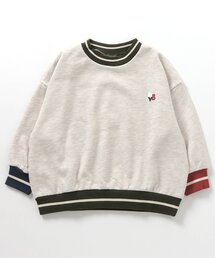 BREEZE | リブボーダートレーナー(スウェット)