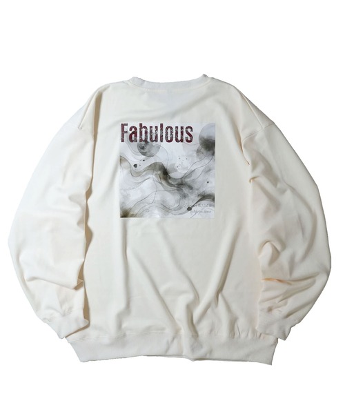 Starting Over(スターティングオーバー)の「cardboard knit crew neck design cutsew/ダンボールニット クルーネック デザイン カットソー(スウェット・メンズ・グレー/ブラック/ホワイト/チャコールグレー/ブラック系その他/ホワイト系その他2/ブラック系その他2/グレー系その他/ホワイト系その他・M/XL/L)」の3枚目の写真