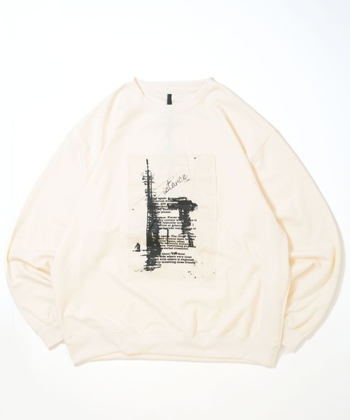 Starting Over(スターティングオーバー)の「cardboard knit crew neck design cutsew/ダンボールニット クルーネック デザイン カットソー(スウェット・メンズ・グレー/ブラック/ホワイト/チャコールグレー/ブラック系その他/ホワイト系その他2/ブラック系その他2/グレー系その他/ホワイト系その他・M/XL/L)」の19枚目の写真