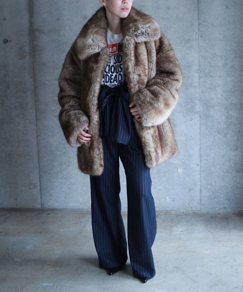 Jakke Rosemary コート ブラウン系 jakke（ジャッキー）の「ROSEMARY COAT（その他アウター）」 - WEAR