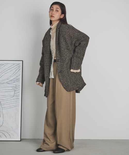 Libra Cue(リブラ キュー)の「フラワーレースブラウス(シャツ/ブラウス・レディース・ブラック/アイボリー・FREE)」の19枚目の写真