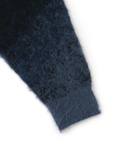 グラデーションシャギークルーニット（ニット/セーター）｜JUNRED（ジュンレッド）