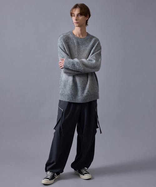 グラデーションシャギークルーニット（ニット/セーター）｜JUNRED（ジュンレッド）