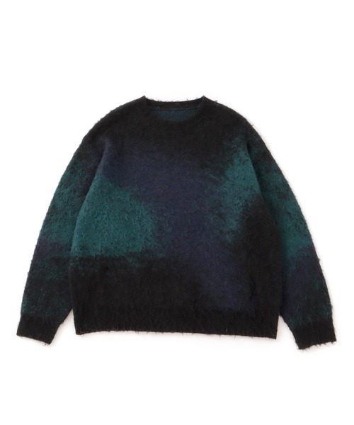 グラデーションシャギークルーニット（ニット/セーター）｜JUNRED（ジュンレッド）