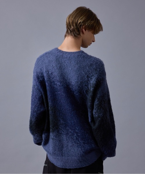 グラデーションシャギークルーニット（ニット/セーター）｜JUNRED（ジュンレッド）
