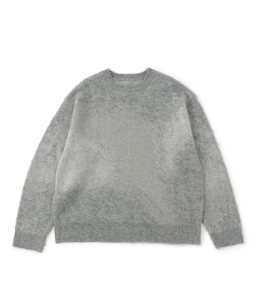 グラデーションシャギークルーニット（ニット/セーター）｜JUNRED（ジュンレッド）