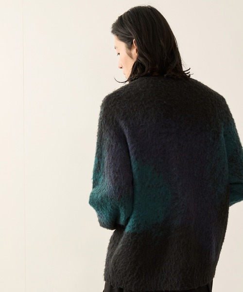 グラデーションシャギークルーニット（ニット/セーター）｜JUNRED（ジュンレッド）