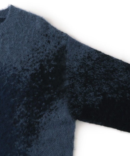 グラデーションシャギークルーニット（ニット/セーター）｜JUNRED（ジュンレッド）