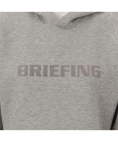 BRIEFING（ブリーフィング）の「【BRIEFING GOLF/ブリーフィングゴルフ WOMEN'S LOGO HOODIE】（パーカー・レディース・ベージュ/ブラック/オリーブ/グレー・S/M）」の8枚目の写真