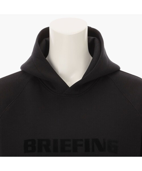 BRIEFING（ブリーフィング）の「【BRIEFING GOLF/ブリーフィングゴルフ WOMEN'S LOGO HOODIE】（パーカー・レディース・ベージュ/ブラック/オリーブ/グレー・S/M）」の15枚目の写真