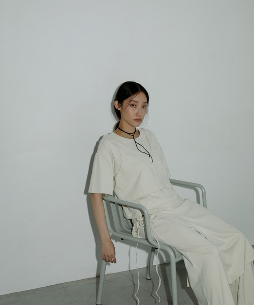 セール】Layered Cut T-shirts（Tシャツ/カットソー）｜anuke