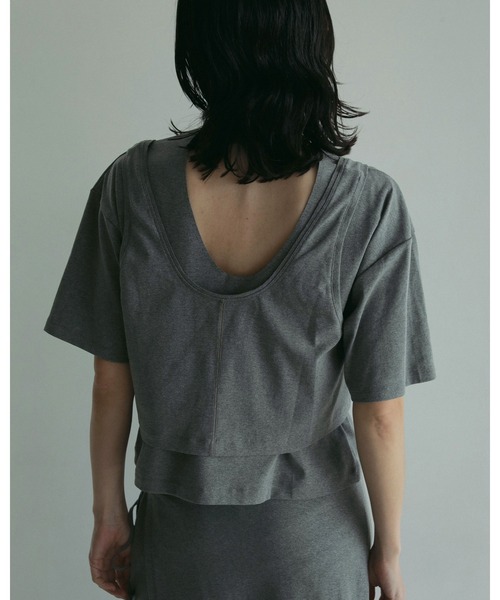 Layered Cut T-shirts（Tシャツ/カットソー）｜anuke