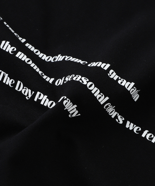 THE DAY（ザデイ）の「THE DAY PHOTOGRAPHY Film Mountain L/S Te（Tシャツ/カットソー・メンズ・ブラック・X-LARGE/LARGE/MEDIUM）」の6枚目の写真