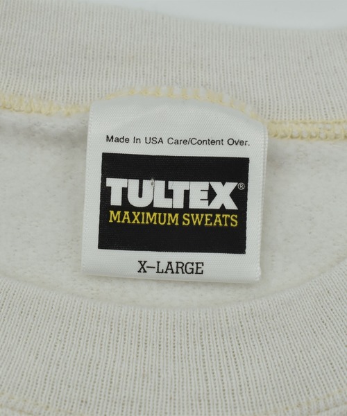TULTEX(タルテックス)の「【ヴィンテージ古着】90’s TULTEX 狼 アニマルプリント スウェット USA製(スウェット・メンズ・アイボリー・X-LARGE)」の10枚目の写真
