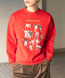 SENSE OF PLACE by URBAN RESEARCH | Dog Graphic Crew-neck Sweat(スウェット)