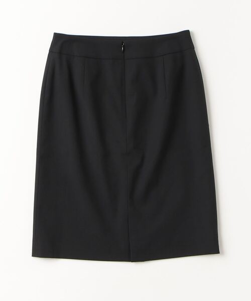 HARUYAMA（ハルヤマ）の「【ウォッシャブル】レディースタイトスカート 黒無地 RENU生地使用 SOFFICE 通年（スーツスカート・レディース・ブラック・5号/7号/9号/11号/13号/17号/19号/15号）」の2枚目の写真