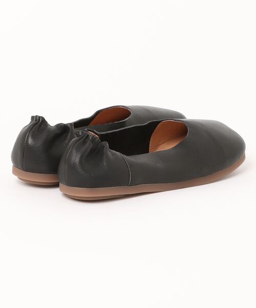 【セール】【DECADE CLASSIC】ギャザー フラットシューズ（スリッポン）｜DECADE CLASSIC（ディケイド クラシック）