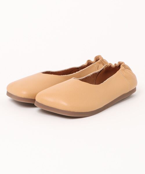 【セール】【DECADE CLASSIC】ギャザー フラットシューズ（スリッポン）｜DECADE CLASSIC（ディケイド クラシック）