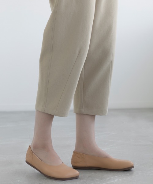 【セール】【DECADE CLASSIC】ギャザー フラットシューズ（スリッポン）｜DECADE CLASSIC（ディケイド クラシック）