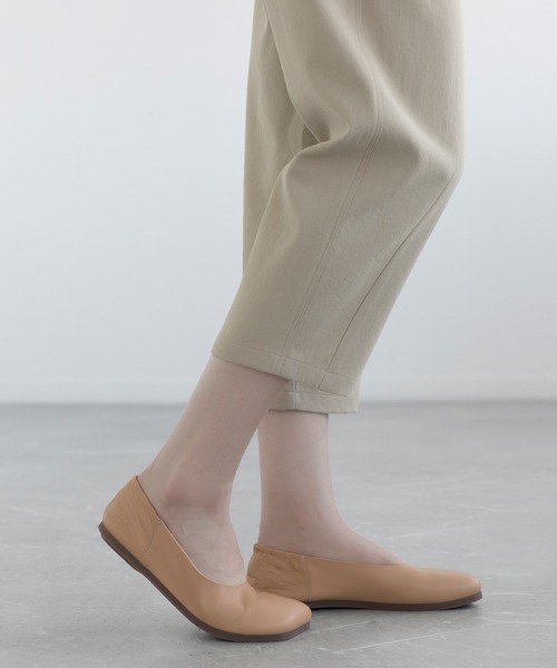 【セール】【DECADE CLASSIC】ギャザー フラットシューズ（スリッポン）｜DECADE CLASSIC（ディケイド クラシック）