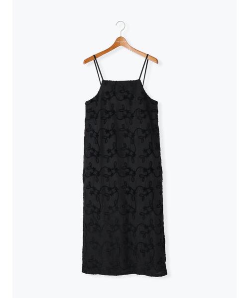 Lugnoncure（ルノンキュール）の「◎モールジャカードキャミワンピース（ワンピース・レディース・ブラウン/ブラック・F）」の8枚目の写真