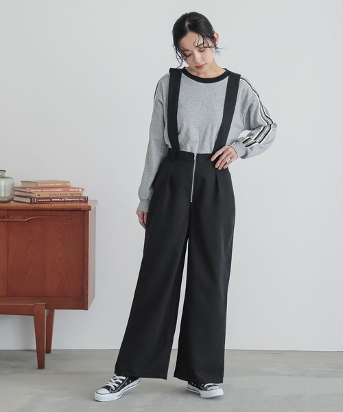 セール】『サスペンダー付きスラックス』（スラックス）｜n'OrLABEL