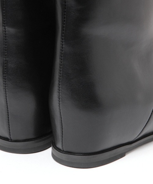 ATELIER BRUGGE（アトリエブルージュ）の「【ATELIER BRUGGE】インヒールロングブーツ（ブーツ・レディース・ブラック・36/37/38）」の9枚目の写真
