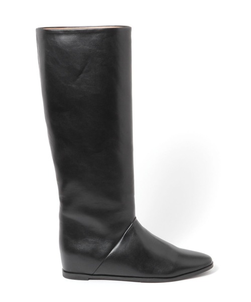 ATELIER BRUGGE（アトリエブルージュ）の「【ATELIER BRUGGE】インヒールロングブーツ（ブーツ・レディース・ブラック・36/37/38）」の3枚目の写真