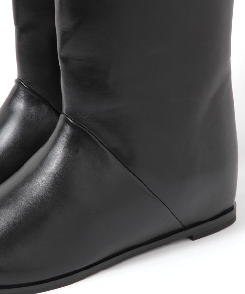 ATELIER BRUGGE（アトリエブルージュ）の「【ATELIER BRUGGE】インヒールロングブーツ（ブーツ・レディース・ブラック・36/37/38）」の7枚目の写真