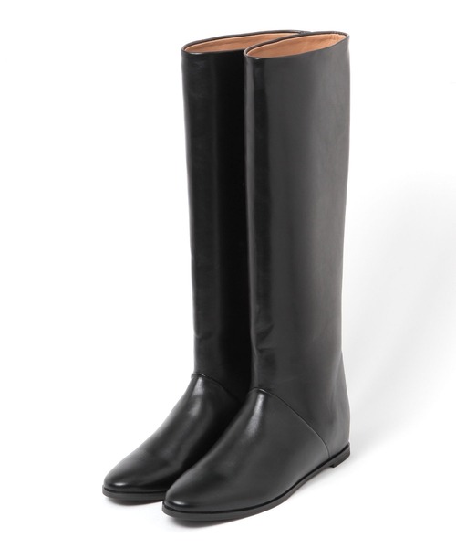 ATELIER BRUGGE（アトリエブルージュ）の「【ATELIER BRUGGE】インヒールロングブーツ（ブーツ・レディース・ブラック・36/37/38）」の12枚目の写真