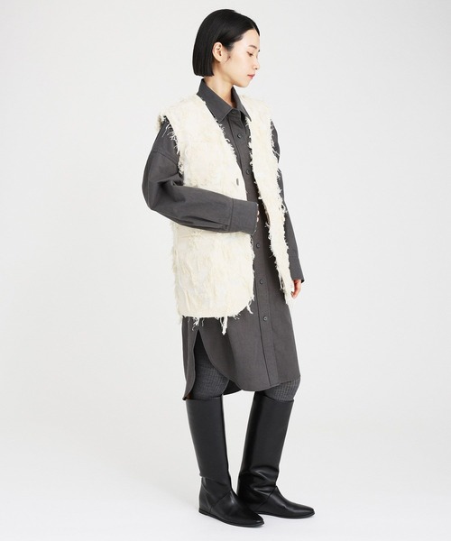 ATELIER BRUGGE（アトリエブルージュ）の「【ATELIER BRUGGE】インヒールロングブーツ（ブーツ・レディース・ブラック・36/37/38）」の11枚目の写真