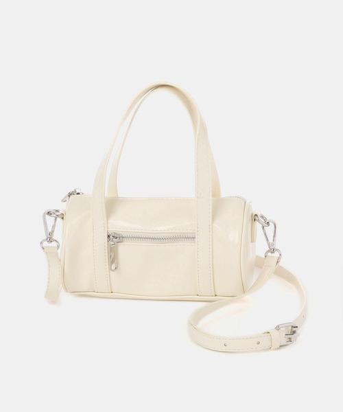 FOREVER 21（フォーエバー トゥエンティーワン）の「2WAYバレルバッグ（ショルダーバッグ・レディース・ホワイト系その他2・FREE）」の8枚目の写真