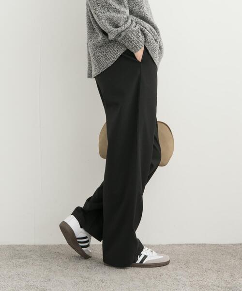 URBAN RESEARCH DOORS(アーバンリサーチドアーズ)の「『UR TECH』ウラキモウストレートイージーパンツ(その他パンツ・レディース・ブラック/アイボリー・SMALL/MEDIUM)」の11枚目の写真