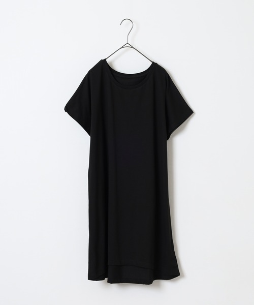 TRUSS（トラス）の「TRUSS ｳｨﾒﾝｽﾞﾄﾞﾙﾏﾝﾜﾝﾋﾟｰｽ（Tシャツ/カットソー・レディース・チャコールグレー/ピンク/ヘザーグレー/オフホワイト/オートミール/ブラック・M）」の13枚目の写真