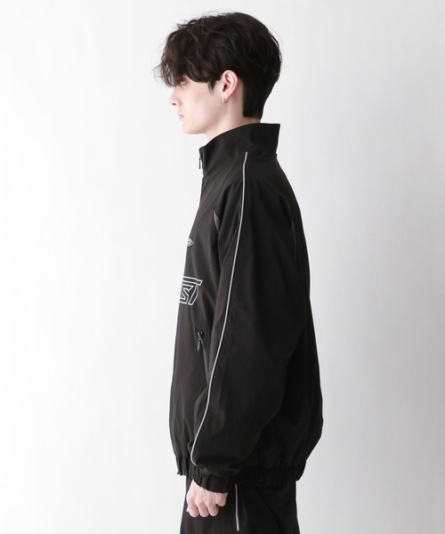 RAGEBLUE（レイジブルー）の「ゲームモチーフ/オーバーサイズナイロンジャケット（ナイロンジャケット・メンズ・グレー/ブラック/ホワイト・MEDIUM/LARGE）」の18枚目の写真