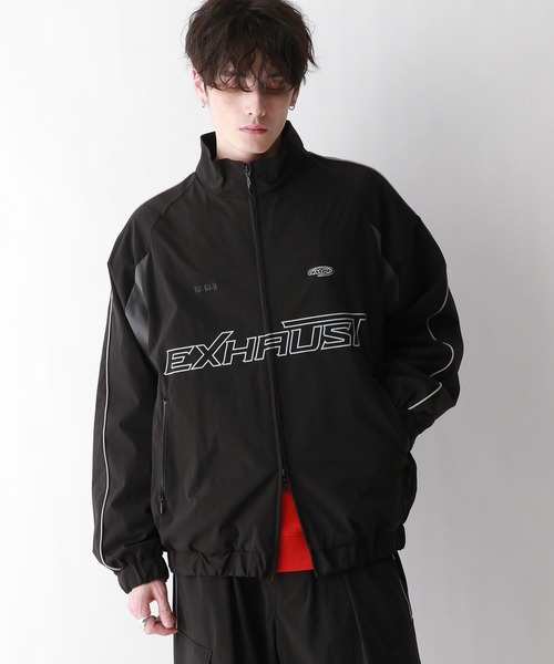 RAGEBLUE（レイジブルー）の「ゲームモチーフ/オーバーサイズナイロンジャケット（ナイロンジャケット・メンズ・グレー/ブラック/ホワイト・MEDIUM/LARGE）」の10枚目の写真