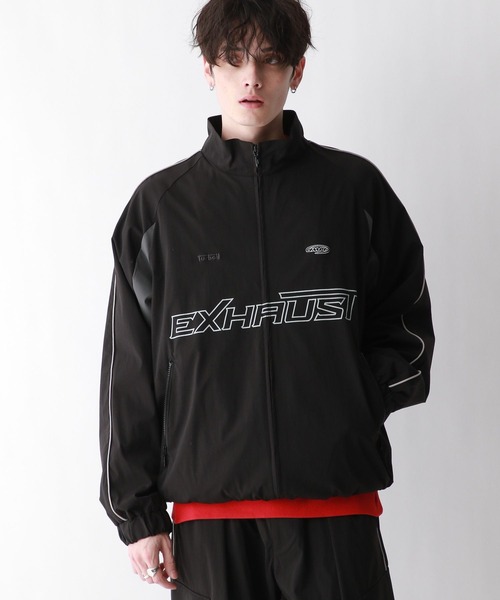 RAGEBLUE（レイジブルー）の「ゲームモチーフ/オーバーサイズナイロンジャケット（ナイロンジャケット・メンズ・グレー/ブラック/ホワイト・MEDIUM/LARGE）」の11枚目の写真