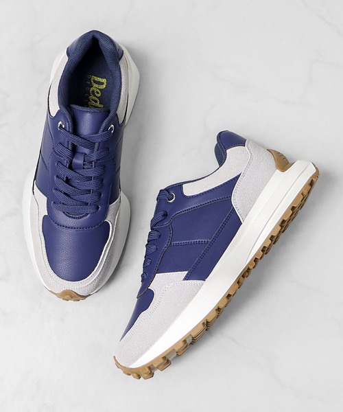 Dedes（デデス）の「Dedes/ローカットレトロスニーカー(6397)（スニーカー・レディース・ホワイト/ブラック/ネイビー/グレー/ホワイト系その他/シルバー系その他/ブラック系その他・41/42/43/36/37/44/40/38/39）」の6枚目の写真