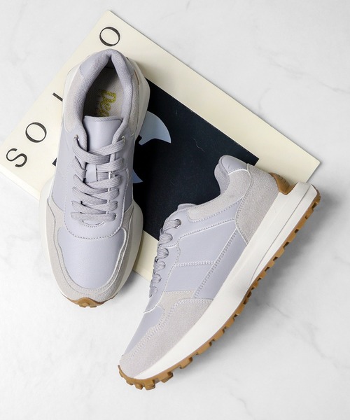 Dedes（デデス）の「Dedes/ローカットレトロスニーカー(6397)（スニーカー・レディース・ホワイト/ブラック/ネイビー/グレー/ホワイト系その他/シルバー系その他/ブラック系その他・41/42/43/36/37/44/40/38/39）」の19枚目の写真