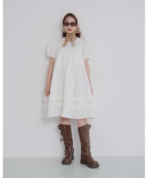 jumelle（ジュメロ）の「【25SS/新作】jacquard mini op