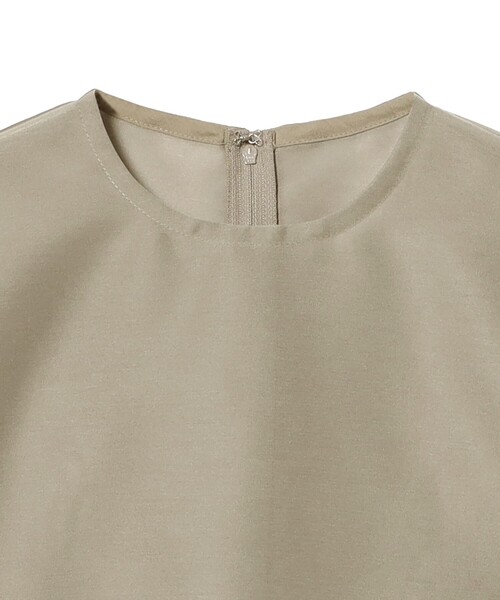 ブラウス シャツ AK+1 / シアーオーガンジー ブラウス「手洗い可」 レディース Demi-Luxe BEAMS ブラウス シャツ AK+1 / シアーオーガンジー