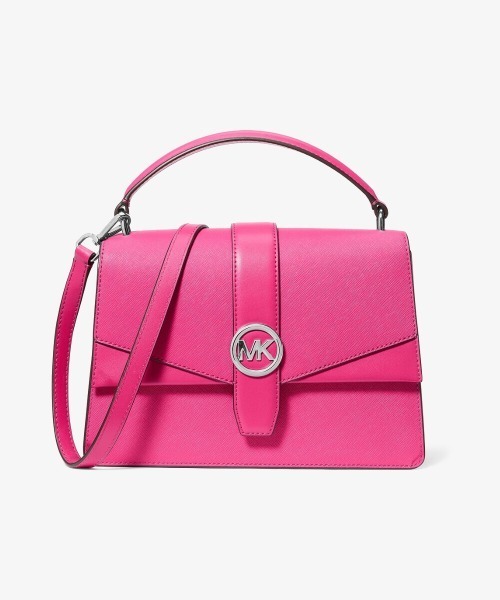 MICHAEL KORS(マイケルコース)の「GREENWICH サフィアーノ レザー サッチェル ミディアム(ハンドバッグ・レディース・ピンク系その他・FREE)」の1枚目の写真
