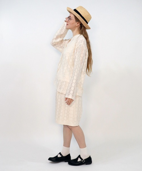 haupia（ハウピア）の「小さな箱の贈り物【ハーフパンツ】（その他パンツ・レディース・ブラック/アイボリー・MEDIUM）」の4枚目の写真