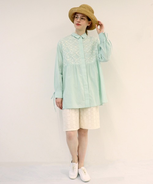 haupia（ハウピア）の「小さな箱の贈り物【ハーフパンツ】（その他パンツ・レディース・ブラック/アイボリー・MEDIUM）」の8枚目の写真