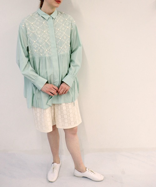 haupia（ハウピア）の「小さな箱の贈り物【ハーフパンツ】（その他パンツ・レディース・ブラック/アイボリー・MEDIUM）」の9枚目の写真