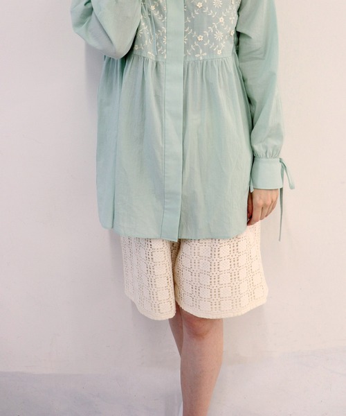 haupia（ハウピア）の「小さな箱の贈り物【ハーフパンツ】（その他パンツ・レディース・ブラック/アイボリー・MEDIUM）」の10枚目の写真