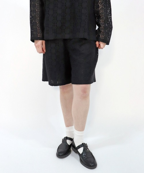 haupia（ハウピア）の「小さな箱の贈り物【ハーフパンツ】（その他パンツ・レディース・ブラック/アイボリー・MEDIUM）」の18枚目の写真